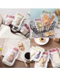 WSNDM 30 Pcs Mason Jar Bottles Bags 3 Size Durable Airtight Seal Bags Reusable Candy Bag Food Storage Bag Snack Sandwich Ziplock Bags Leak-Proof Zip-Lock Bags for Home Travel Camping Picnic - B09QCWFTV7O