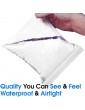 Ziplock Bags 15×20cm 30PCS 4 Mil Extra Thick Medium Size Clear Plastic Resealable Grip Seal Bags with Lock Seal Zipper Storage Pouches for Jewelry Sandwich Food Mask Incense Packaging - B08VH4LDV2R