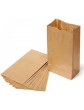 ZYYXB Brown Paper Bags Sandwich Bags Paper Food Vegetables Bread Paper Carrier Bags Oil-Proof Paper Bags Paper Lunch Bags Storage Bag,Khaki S 5PCS - B09GFBRPPVW