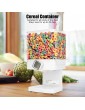 Grain Dispenser Cereal Dispenser Plastic Material Prevents Food Spoilage Wear Resistant for All Kinds Dry Food for Family - B0B19BGG69G