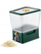 PIGMANA Cereal Dispenser Countertop 11L Rice Dispenser | Sealed Grain Dispenser Rice Container Kitchen Rice Storage Box Food Storage Containers For Home And Kitchen - B0B1XHGBY5S
