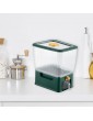 Ravcerol Rice Dispenser Rice Container 11L Rice Dispenser,Grains Dispenser Rice Bucket Cereal Dispenser Countertop Rice Storage Containers - B0B1Z4LGDLG