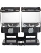 United Entertainment Luxury Double Cornflakes Dispenser Black 34x16.5x31.5 cm - B07733DL81N