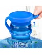 5 Gallon Water Bottle Cap Reusable Silicone Leak And Spill Resistant Replacement Cap 55 Mm 2.16 In Water Jug Cap - B0B128YL8QG