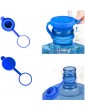 5 Gallon Water Jug Cap Silicone Water Bottle Lip Spill Resistant Replacement Cap Reusable No Spill Bottle Top Lid Cover - B0B12GPMLZN