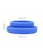 5 Gallon Water Jug Reusable Replacement Cap,Silicone No Spill Top Lid Cover fits 55mm Bottles 3PCS - B09XMRF2MCT