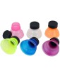 6Pcs Soda Saver Pop Beer Beverage Can Cap Flip Bottle Top Lid Protector Snap On 6Pcs can dust Tight Seal lid - B0B257C6ZLG