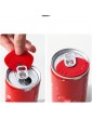 6Pieces Beverage Can Lid Cap，Reusable Lids Beer Sealer for Soda Beverage Beer Cover Tops 6PCS - B0B1DLSCHRR