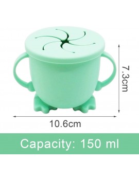 Children Cup BKJJ Collapsible Children Snack Cup Spill-Proof Children and Snack Rack Suitable for Children and Car Snacks Snack Cup for Children Suitable for Children's Car and Car Snacks - B08ZN91S4ZN