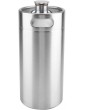 Esenlong Mini Stainless Steel Barrel with Spiral Cover Lid Practical Home Hotel Supplies 3. 6L - B0B1QKSPDQG