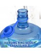Fanomini Pack of 4 Silicone Water Jug Caps Reusable Water Bottle Caps Sealed Spill-proof Water Jug Top Lid Cover with Ring Design Replacement Cap Accessory Fits 55mm and 5 Gallon Bottles - B0B1Q25RJ6N