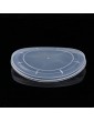 iEFiEL 50Pcs Thicken Plastic Can Covers Universal Dog Cat Pet Food Can Lids Reusable Tight Seal Lids Food Saver for Canned Goods Transparent 100mm - B09BZ61XKFI