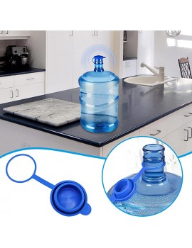 LPY Cover Film Water Jug Cap Reusable Replacement Silicone Cap Anti-Spill Fits 55mm Bottles Baking Cups A One Size - B0B1NR6R3WM