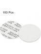 PATIKIL 20mm 0.79 Foam Lid Liner 100Pack PE Foam Resistant Tamper Pressure Sensitive Seal for Bottle Cap Liners Seals - B09YR4SDP4A