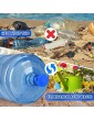 Relax love Pack of 4 Silicone Water Jug Caps Reusable Water Bottle Caps Sealed Spill-Proof Water Jug Top Lid Cover with Ring Design Replacement Cap Accessory Fits 55mm and 5 Gallon Bottles - B0B21NPKVYZ