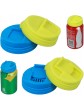 SevenMye 4 Pack Soda Can Lids Drink Can Lids Can Covers Beer Cans Cover Leakproof Cap Press Type Splash Cap for Carbonated Water or Soft Drink - B08MSXNFQ7J