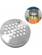 Shredder Jar Lid Safe and Reliable Multifunctional Safe Canning Cover General Size Grater Peeler - B08P9V8TSVV