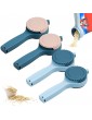 Winfred Plastic Bag Sealing Clips 4PCS Craft Seal and Pour Bag Clip with Lid Tools for Food and Snack Bag Blue+Pink - B08SC3VN5CV