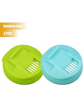 Yoye 4 x Soda Can Lids Reusable Pop Beer Drink Can Cap Soda Saver Top Lid Protector – Anti-Bees and Insects - B09B1S161RZ