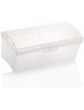 COM-FOUR® Toast Box Bread Box for Toast Bread Box for Sandwich Toast Toast Box Made of Transparent Plastic 1 Piece White - B093GRY71GX