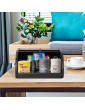 Roll Top Bread Box Metal Home Storage Bin with Roll Up for Kitchen Easy Storage Bread Box Holder Lid Black - B08PQMH34BP