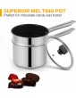 Brand- Eono Double Boiler Steamer Pots for Melting Chocolate Candy Making Stainless Steel Universal 3-Tier Saucepan and Steamer Set with Glass Lid Induction Bottom Works on All Hobs 8 L - B08DCQWQ2QH