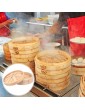 Cabilock 28cm Natural Bamboo Steamer Basket with Lid Traditional Oriental Style Steamer Basket Food Pot Basket Steamer for Meat Dumpling Bao Bun Dim Sum - B0918ZD8N2X