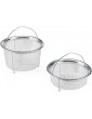 Instant Pot 5252247 Official Mesh Steamer Baskets Set of 2 Stainless Steel - B07WSRLD95E