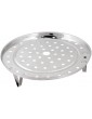 Stainless Steel Steamer Rack Steaming Tray Stand Insert Stock Pot Cookware Tool -19.5cm - B01M2CMU0BA