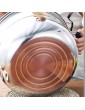 Steamer Pot Soup Pot Stainless Steel Household Steaming Extra Large Steamed Buns Pot for Induction Cooker Gas Stove Size : 30cm - B096N8W6D3X