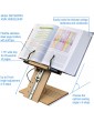 A+ Book Stand BS1500PRO Book Holder w Adjustable Height Eye-Level College Textbooks Cookbook Heavy Duty Angle Foldable Reading Desk Sturdy Bookstand-Bookstands-Music Books Tablet Ergonomic Recipe - B082GL6F6FL
