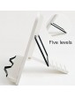 ADIE exquisite Book Stand Adjustable Reading Tablet Study Room Holder Foldable Cookbook Rack Pages Fixed Kitchen Bookends Shelf Wood - B0B1PL237CH