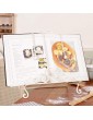 Dibor Cookbook Stand Cream Recipe Book Holder Tablet Easel - B01MXGSBFNF