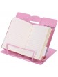 LONTG Recipe Book Stand Cookbook Holder Metal Book Stand Book Holder Reading Rest Book Rest Folding Portable Multifunction Bookrest for Kids Children Reading Studying Books iPad Tablets Documents - B07T557Q83P