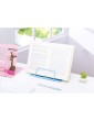 Metal Reading Rest Cookbook Stand Adjustable Book Cook Recipe Holder Bookrests Cute Anti-Slip Sturdy Bookend Book Rest for Books Notepad Tablets Recipe - B085G6LNVRS