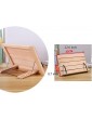 MIAOQINQIN Book Holder For Desk Cook Book Stand for Desk Adjustable Book Recipe Holder Tray with Page Paper Clips Foldable Tablet Smartphone Laptop Stands Cookbook Stand - B09YV4NQSVB