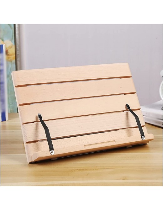 MIAOQINQIN Book Holder For Desk Cook Book Stand for Desk Adjustable Book Recipe Holder Tray with Page Paper Clips Foldable Tablet Smartphone Laptop Stands Cookbook Stand - B09YV4NQSVB