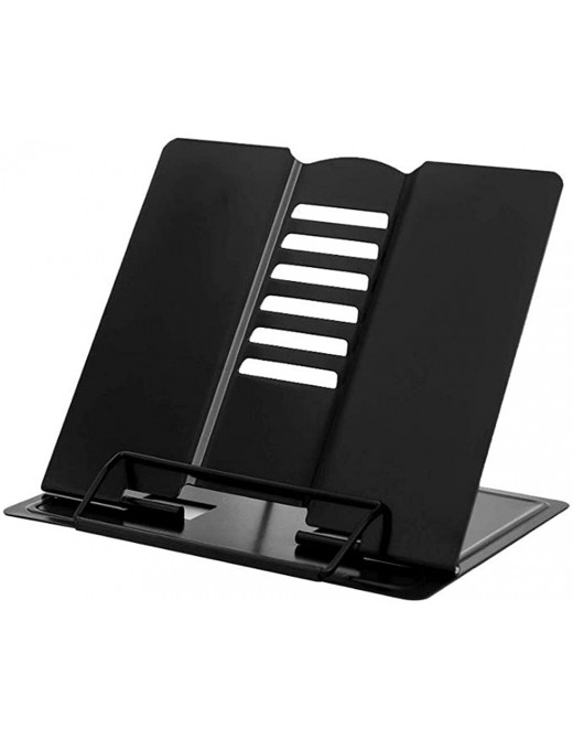 Qiajie Adjustable Reading Rest Metal Reading Rest Holder Metal Book Stand Book Stand Cookbook Rest Book Holder for Office Home - B08P7NS569W