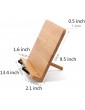 Tingting1992 book holder Reading Stand Book Holder Adjustable Height Book Holder Tray for Reading Textbook Cookbook Recipe Laptop Tablet Cell Phone Portable book page holder - B09JJX6F86Y