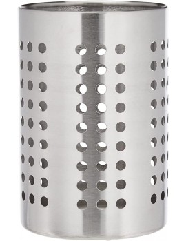 Ikea Kitchen Utensil Caddy Cooking Tools Holder Stainless Steel Steel 14 x 12 x 13.5 cm - B009QQD4JSM
