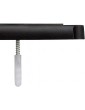Relaxdays Magnetic Kitchen Wall Strip Utensil & Knife Holder Plastic Organiser 33 cm Wide Black Pack of 1 - B07W54Y47RD
