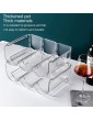 1 Pc Stackable Wine Rack Storage Transparent Acrylic Compact Wine Holder for 1 2 3 Bottles Space Saving Wine Bottle Rack Holder for All Type of Fridges Extends Wine and Cork Life - B09YXRBMF1R
