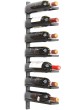 DanDiBo Wine Rack wall mounted 7 Bottles black Metal Bottle Holder Rack shelf - B07V6HPRXSG