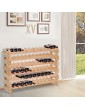 HOMCOM Wooden Wine Rack 6 Tier Shelf for 72 Bottles Shelving Storage Holder - B00ZI4CCCCH