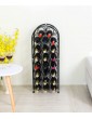 PAG 23 Bottles Arched Freestanding Floor Metal Wine Rack Wine Bottle Holders Stands Black - B06XTKCJKNN