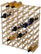 RTA 49 Bottle Traditional Wine Rack-Kit-Natural Pine FSC Wood 71.6 x 61.9 x 23.3 - B07TM6759ZM
