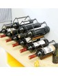 TOMORAL Wine Rack Countertop Wine Rack,5 Bottle Wine Holder for Wine Storage,No Assembly Required Modern Metal Wine Rack,Small Wine Rack - B08D9RJYHWT