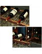 Wine Rack Ceiling Wine Racks | Hanging Wine Glass Holder | Vintage Wine Bottle Holder | Rustic Wall Mounted Wine Holder | Stemware Holder| Adjustable Height Color : Bronze Size : 120×30cm - B07K9C5887Q