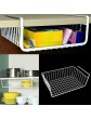 GXK Kitchen Wire Mesh Cabinet Organiser Under Shelf Table Storage Basket Rack - B0B1WT8NCFQ