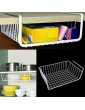 GXK Kitchen Wire Mesh Cabinet Organiser Under Shelf Table Storage Basket Rack - B0B1WT8NCFQ